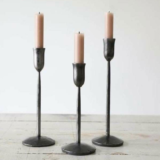 Cup Shaped Candle Holders